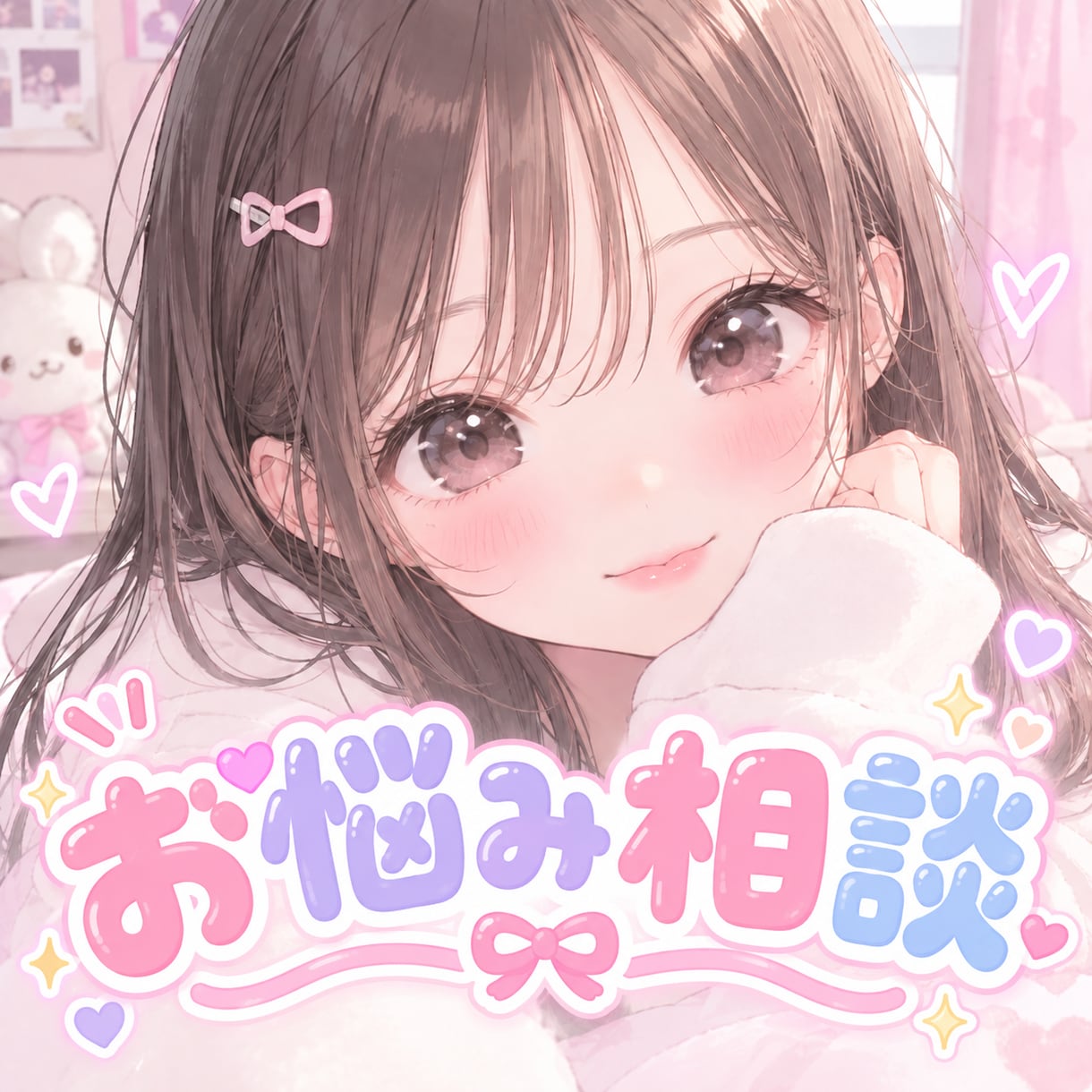 3日間あなたの悩みに寄り添い、優しくお話を聞きます もうひとりで悩まなくて大丈夫♡ イメージ1