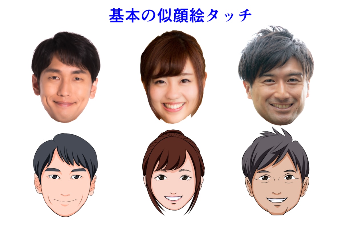 似顔絵キャラクターアニメーション作ります WebCM、Youtuber、結婚式動画の素材などに！ イメージ2