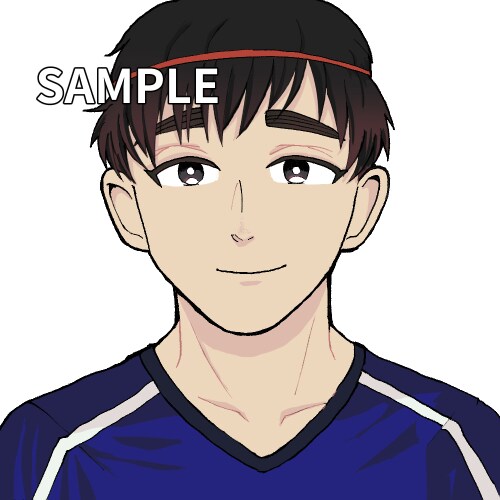 あなたのご希望の男性アイコン描きます 日常形からファンタジーまでどんなジャンルもどうぞ！ イメージ1