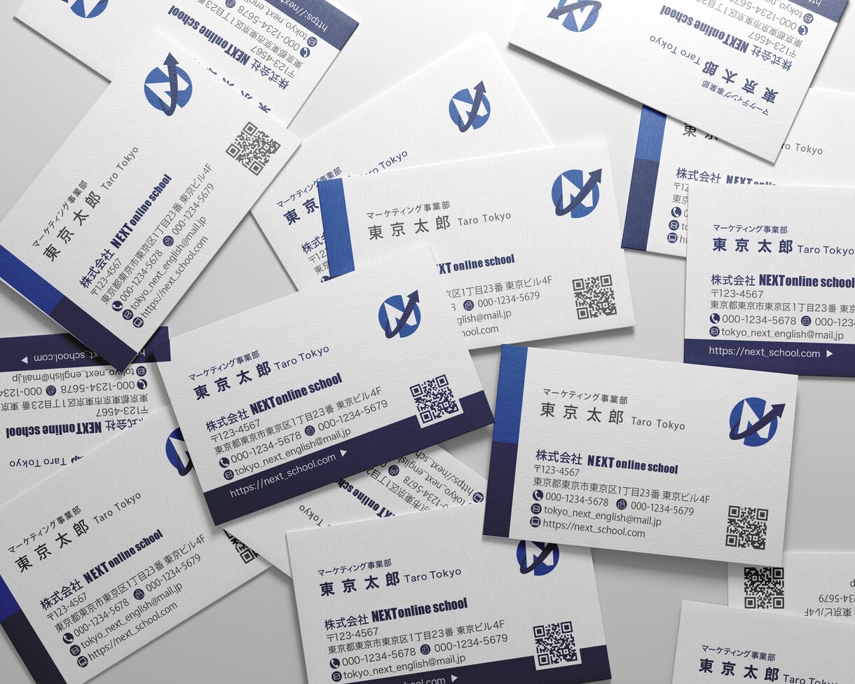 名刺＆各種カード⭐️印象に残るデザイン承ります 【印刷可】名刺・ショップカード・スタンプカード イメージ3