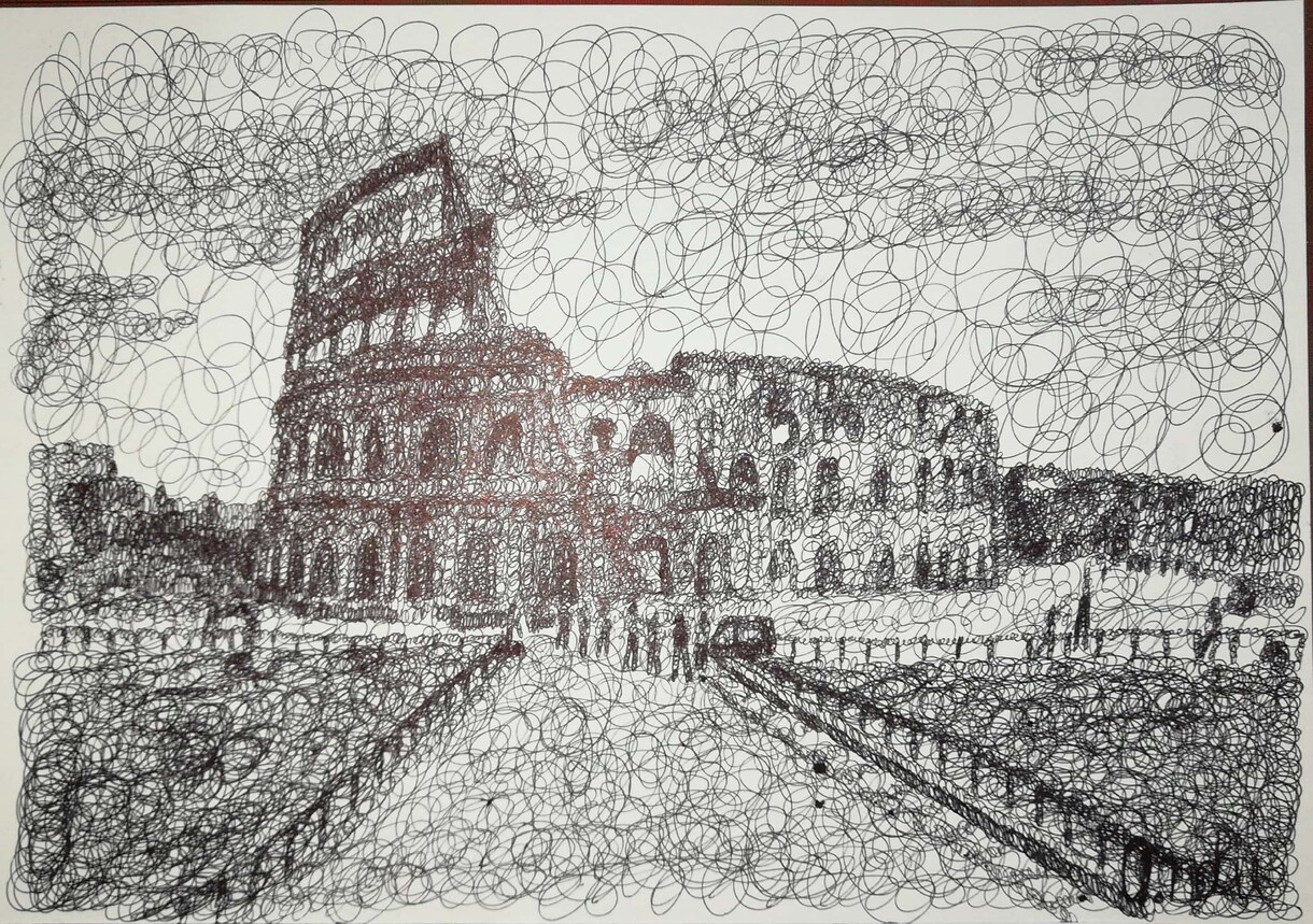 あなたの思い出をぐるぐるアートで描きます 誰ともかぶらないプレゼントであの人を喜ばせませんか？ イメージ2