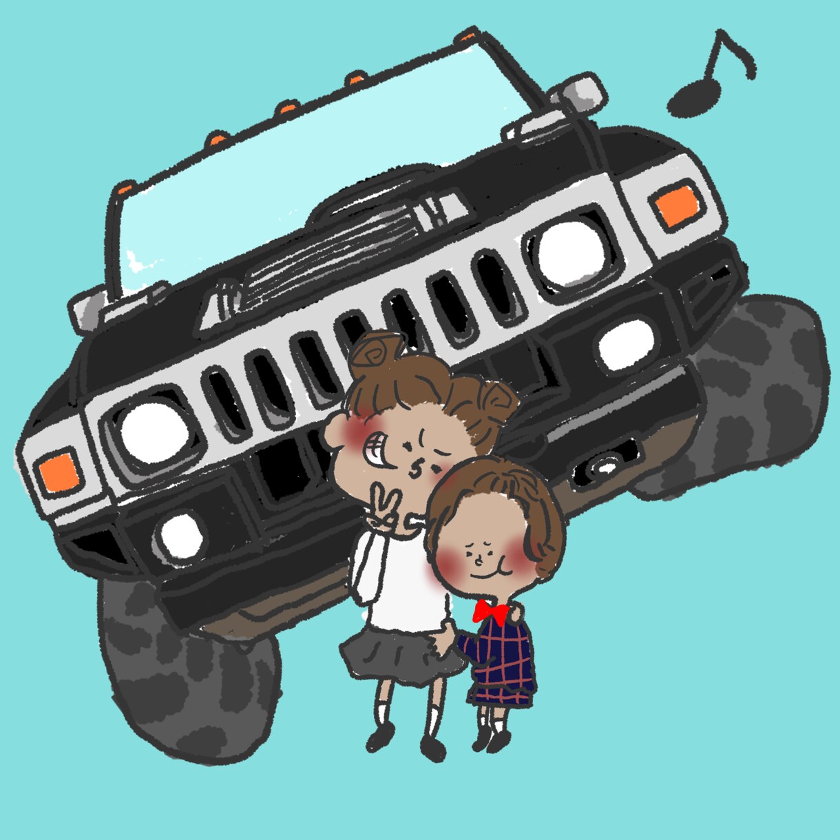 イラストにして残したい！を、叶えます ゆる〜かわいい〜イラストをどうぞ イメージ1