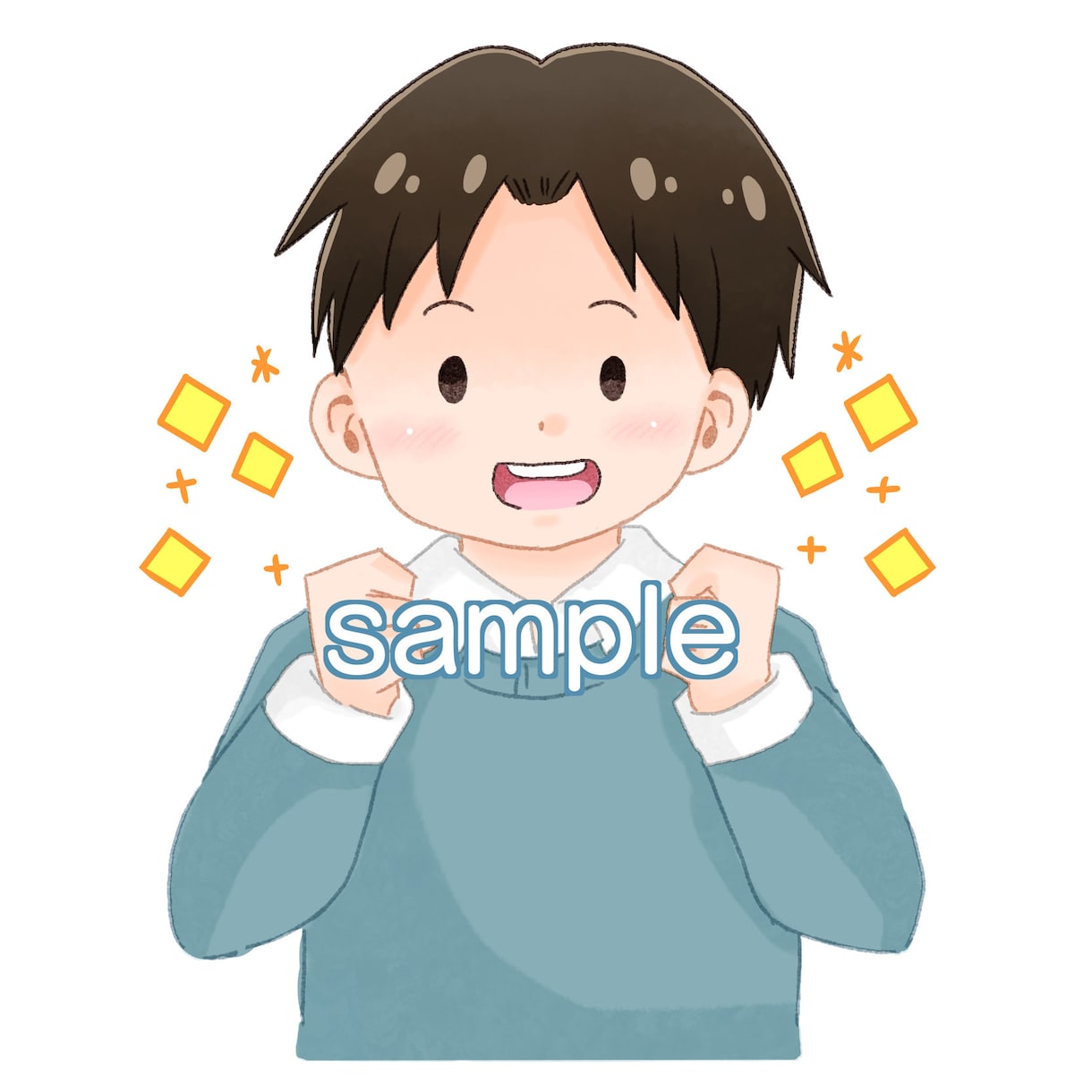 ほんわか、かわいいシンプルイラスト描きます 挿絵、ブログ、SNSアイコン等に是非！ イメージ5