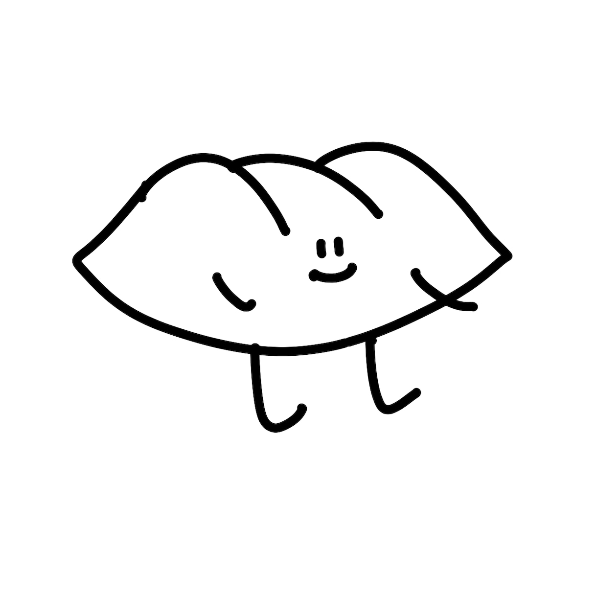 SNS用下手ゆるアイコン描きます ゆるっと下手可愛い、あなただけのアイコン作ります♪ イメージ5
