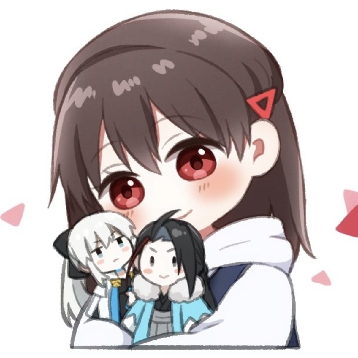推しぬいをぎゅっと抱っこ♡アイコン制作致します 夢絵アイコン★あなたの推し様を可愛いぬいぐるみにしませんか？ イメージ7