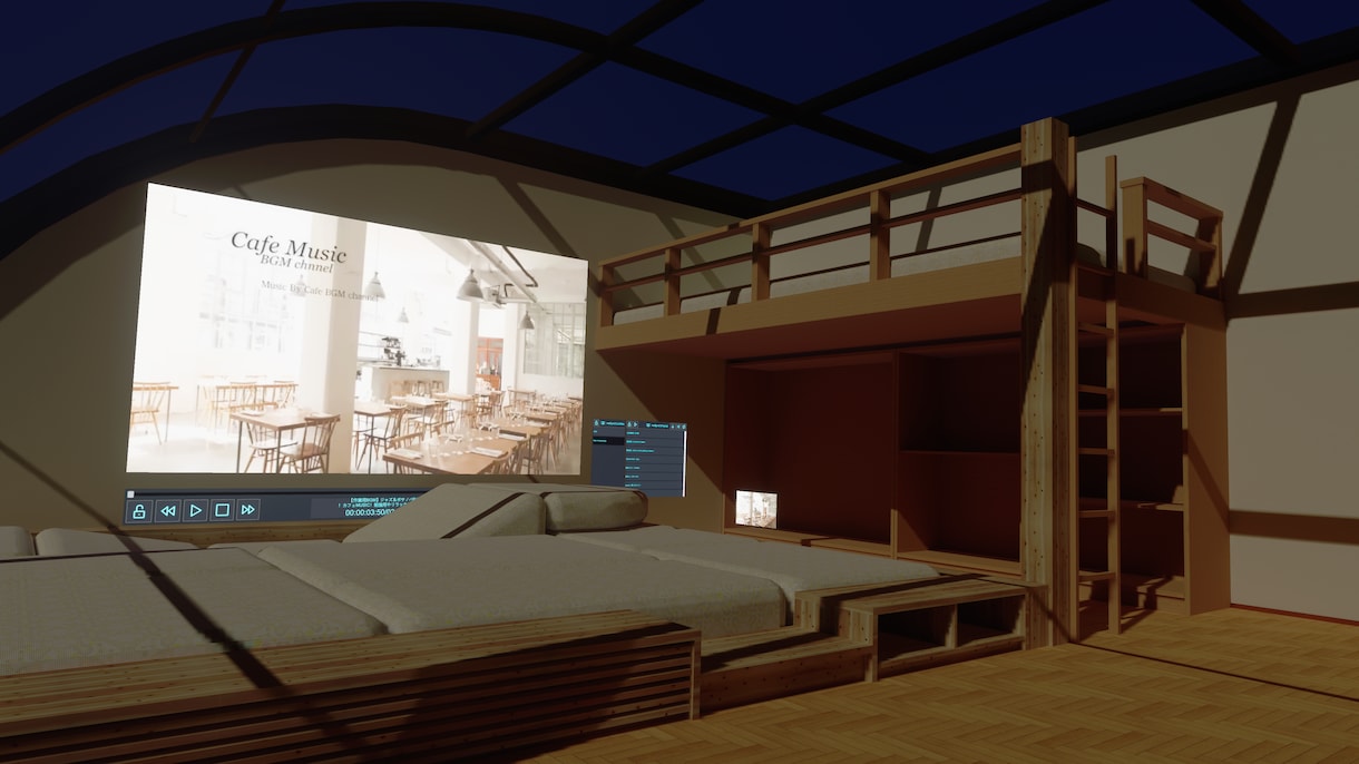 あなたの部屋をメタバース（VRChat）に作ります あなたの「好き」を、メタバースにギュッと詰め込みませんか？ イメージ4