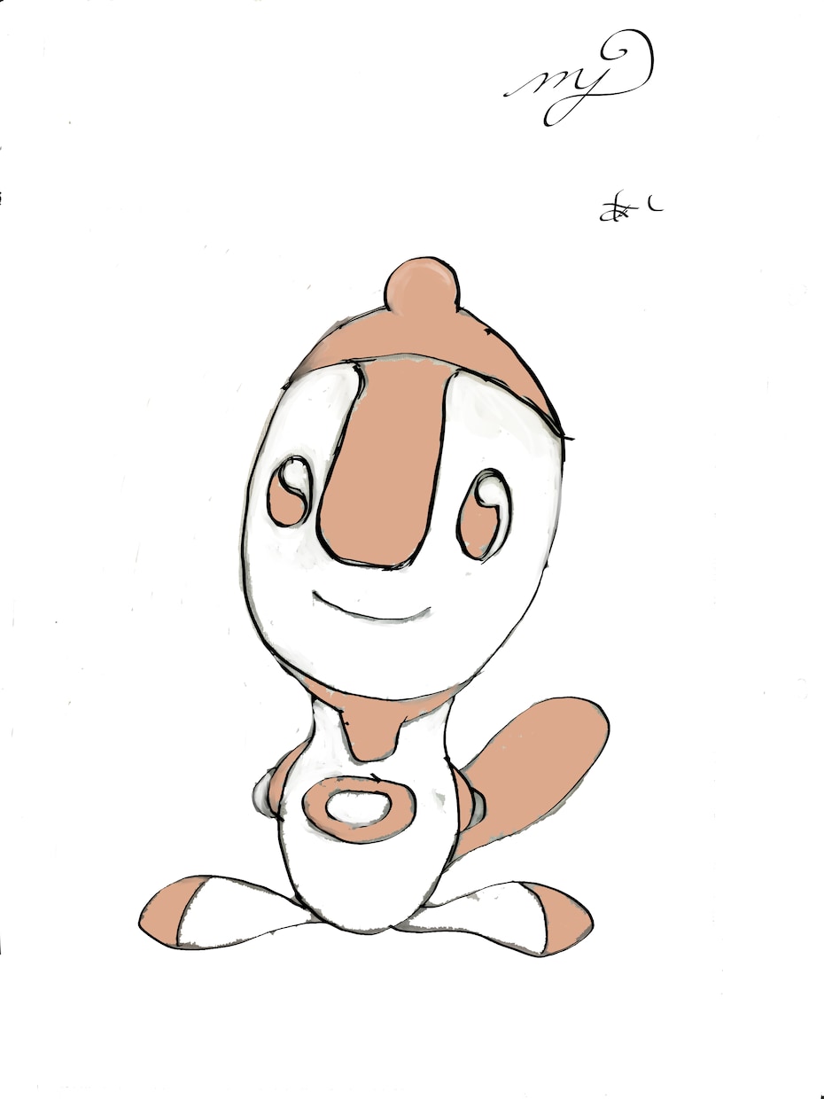 メッセージイラストボードかきます オリジナルキャラクター©️スペシャルモンスター！入り似顔画 イメージ4