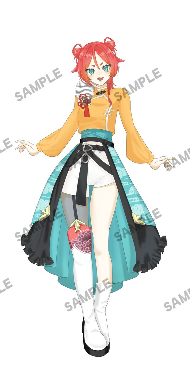 配信アプリ向けの立ち絵をお仕立てします あなただけの配信アプリ向け立ち絵をお仕立てします！ イメージ3