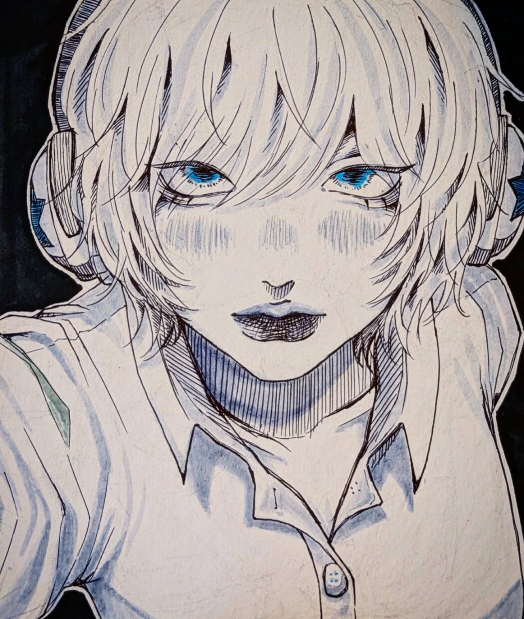 世界に一つだけの色紙イラスト描きます アナログならではのタッチや雰囲気を楽しんで頂けます*´꒳`* イメージ1