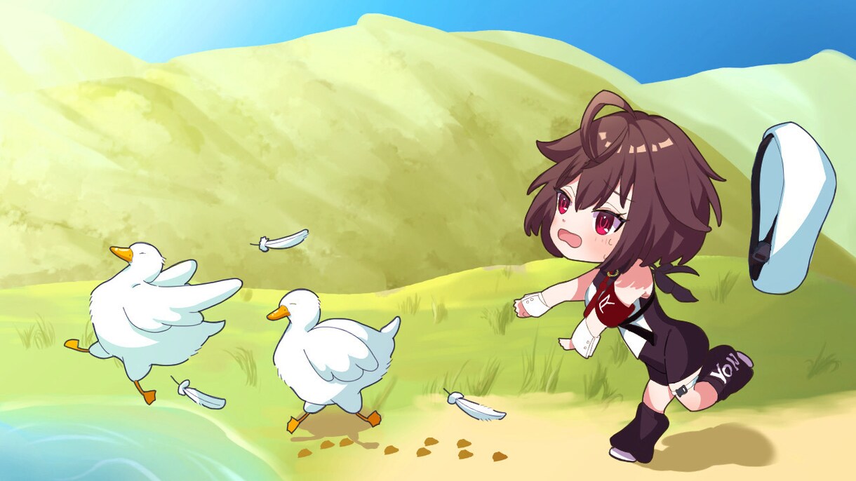 雰囲気重視！バチバチに映える⚡️一枚絵制作します VTuber様、配信者様向け！サムネ･一枚絵・グッズ対応！ イメージ10
