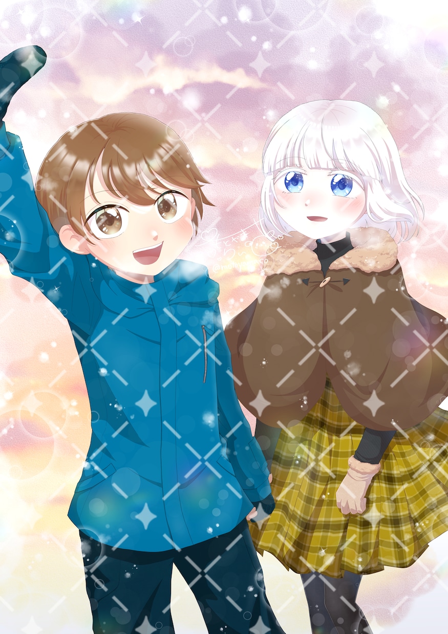 少女漫画の表紙のような可愛いイラストを描きます ときめきが詰まったイラストならお任せ下さい！ イメージ6