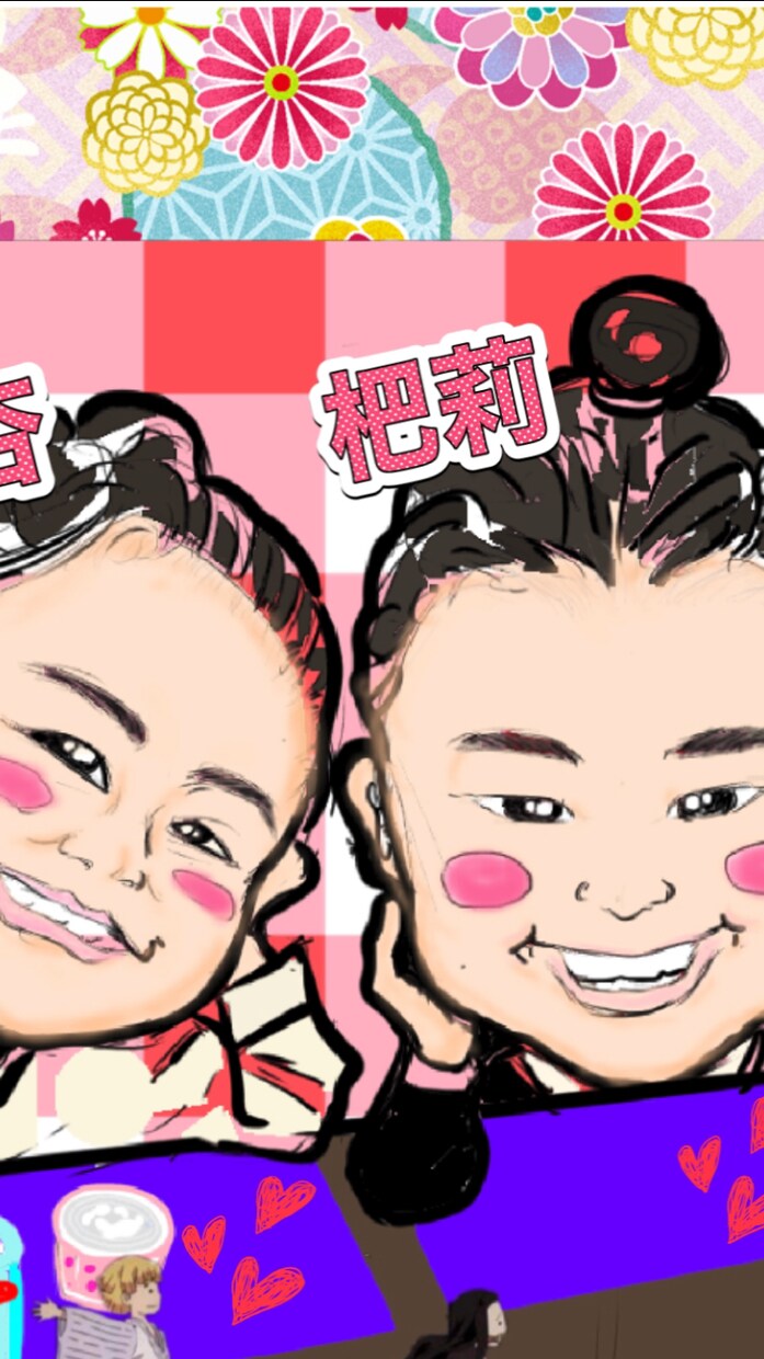 ほっぺたの赤い似顔絵描きます 70%似ている似顔絵描きます。 イメージ1