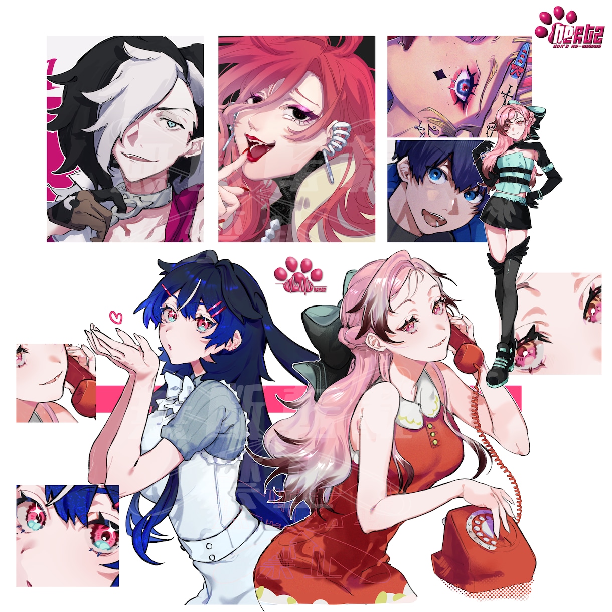 値上げ前価格｜イラスト込み歌ってみた等MV作ります 本家再現・全お任せも！高品質イラストで人物～動画一括制作 イメージ6