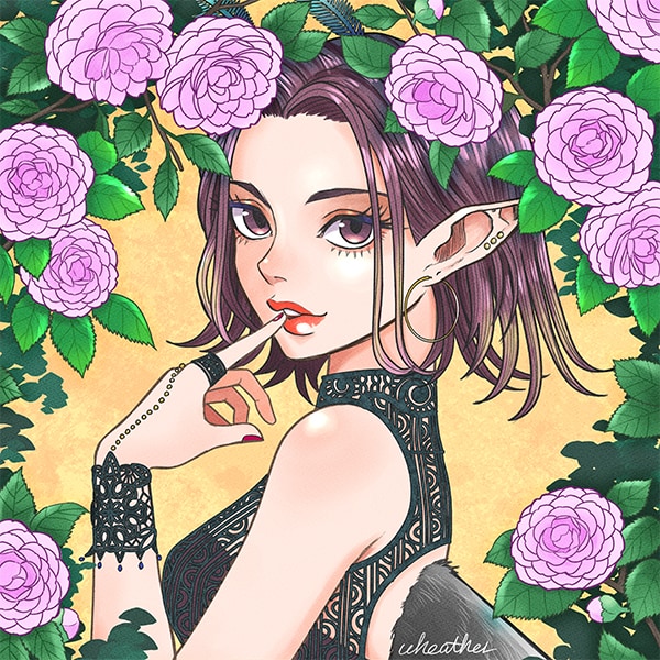 立ち絵•1枚絵•ミニキャラお描きます 大人っぽくてセクシーで落ち着いた雰囲気の絵が得意です イメージ2