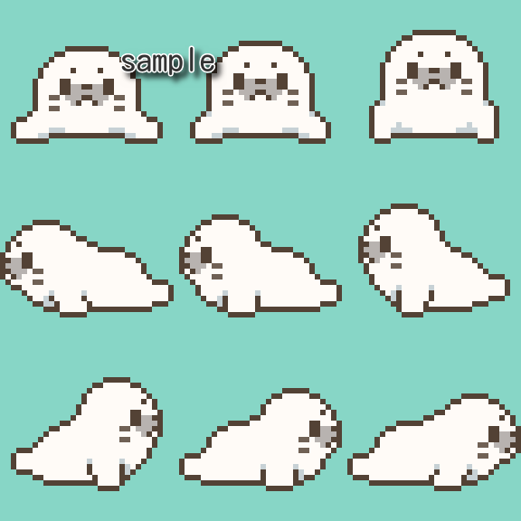 ミニキャラドット絵アバター作ります pictSQUARE・ピクリエ用ドット絵作ります イメージ7