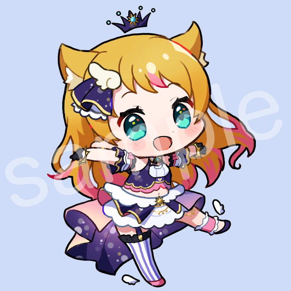 商用OK!SDキャライラストを作成します グッズやアイコンにオススメ！可愛いSDキャラを提供します。 イメージ5
