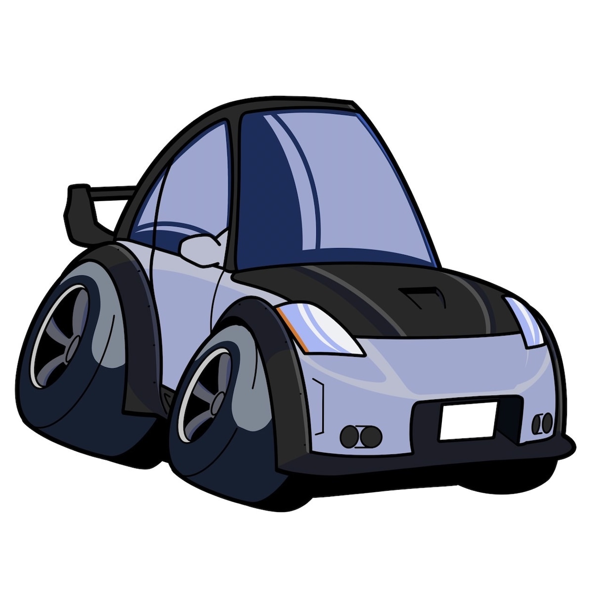 愛車のイラストにします オリジナルグッズなどのイラストに利用してください！ イメージ2