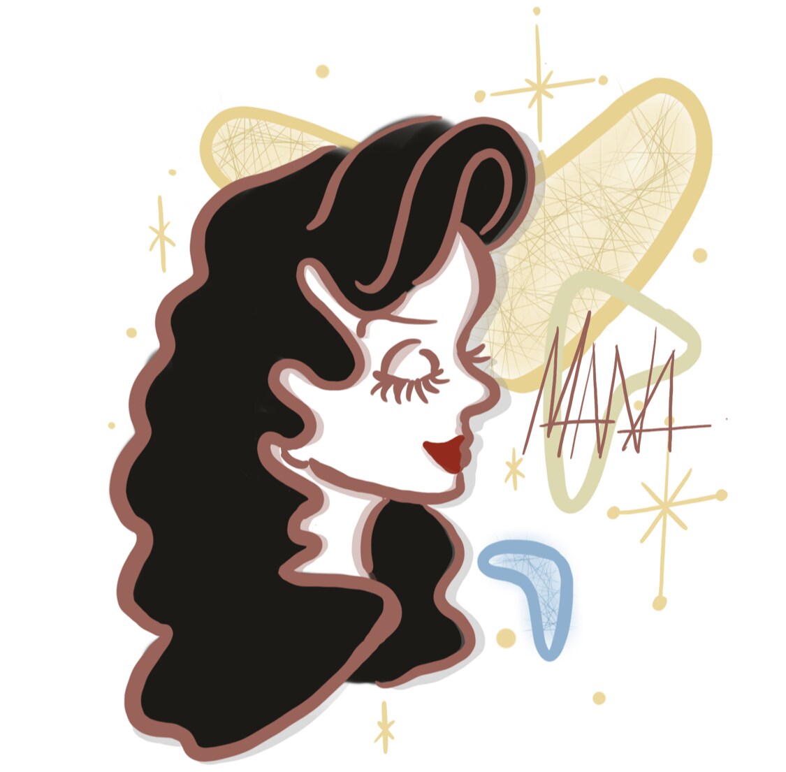 お洒落なイラストを作成します 周りとちょっと違うようなお洒落なイラストを作成します イメージ3