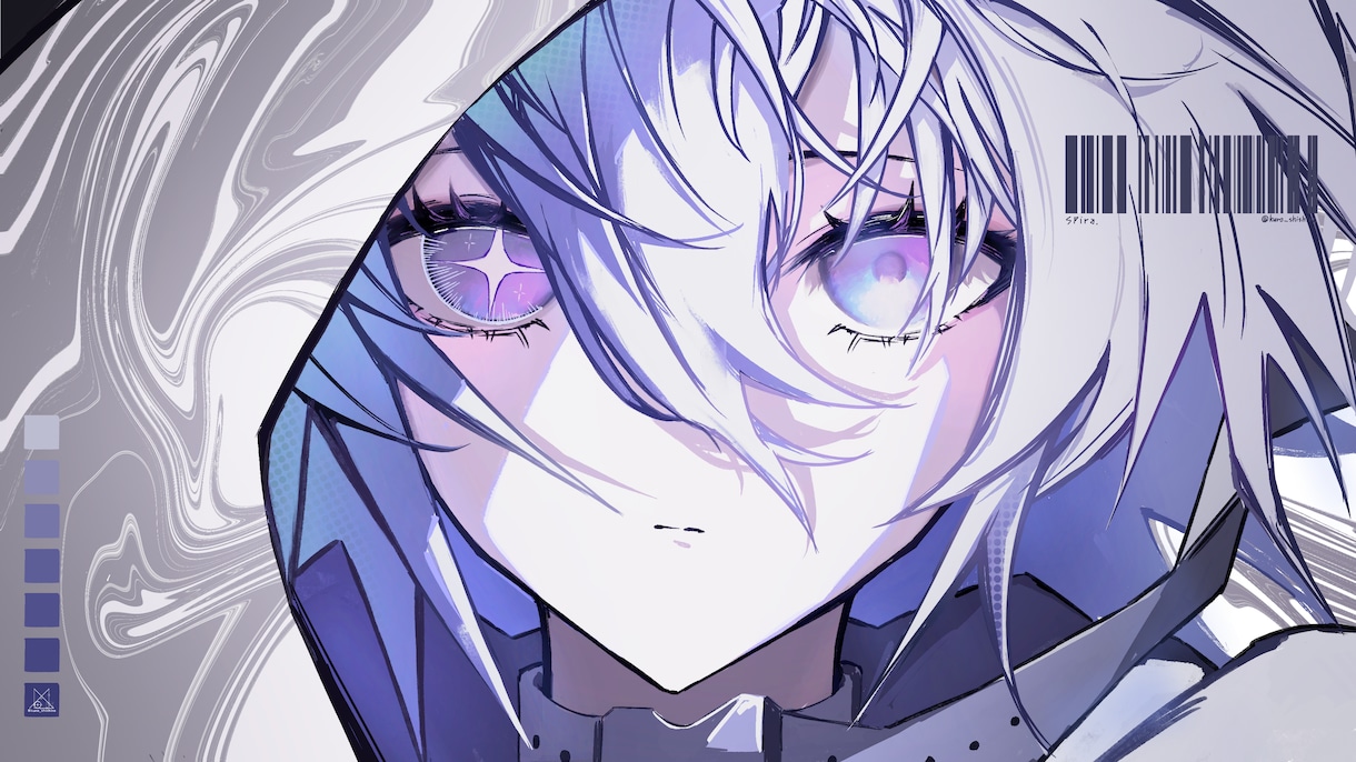 音楽を物語にします 複数枚の絵で曲の展開や感情の推移を表現します。 イメージ1