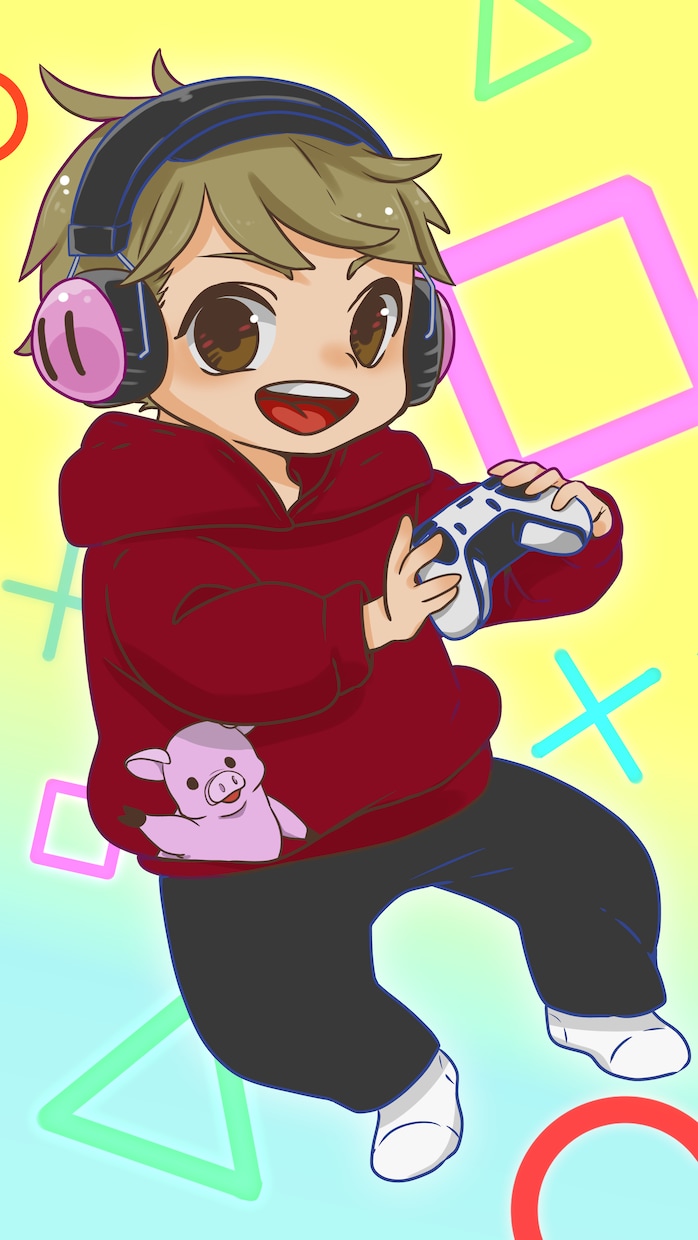 線画やチビキャラなど作成します かわいいチビキャラ作成、フラットな線画などご希望をどうぞ イメージ3