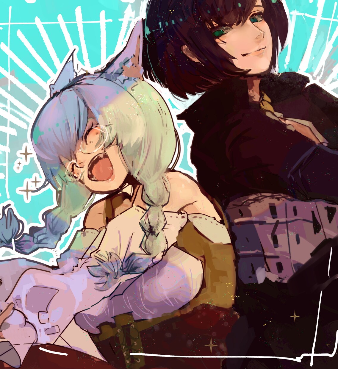 綺麗で目を引くような色鮮やかなイラストを描きます 目を引くような、色鮮やかなイラストが売りです。 イメージ8