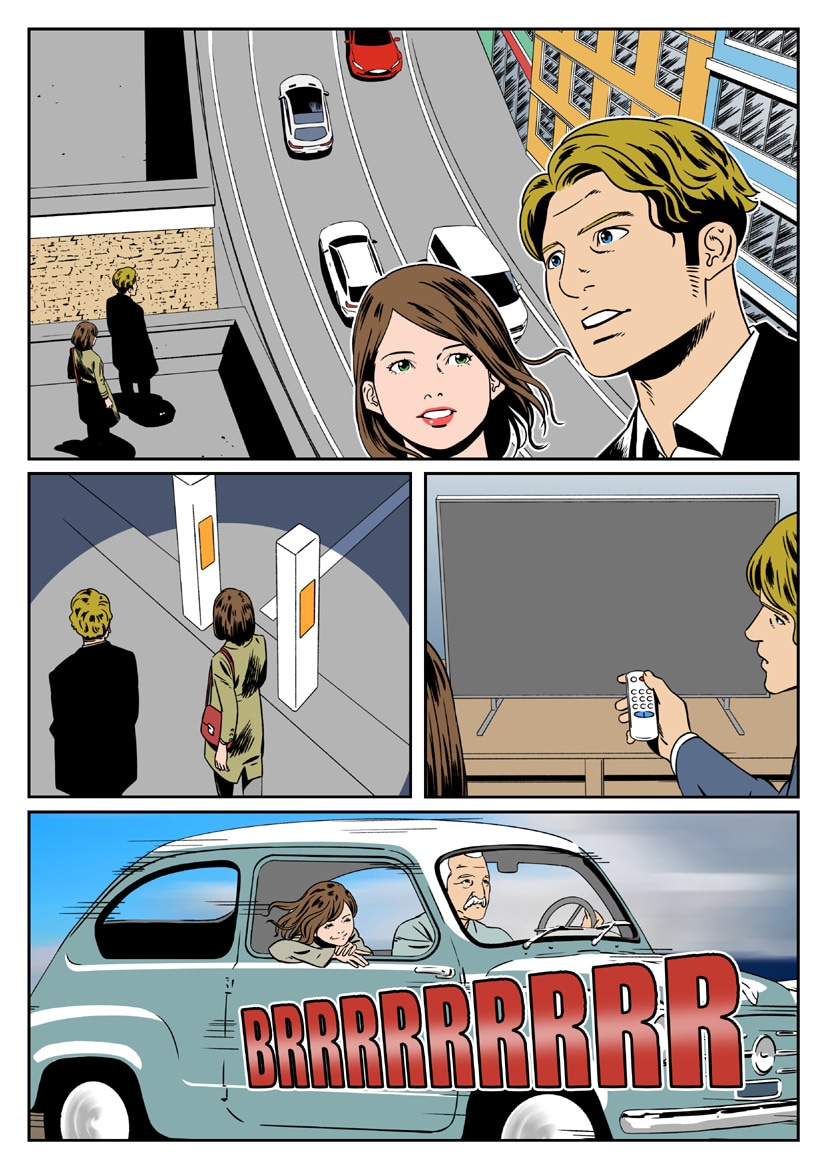 アメコミタッチの漫画を描きます Youtubeや広告の漫画を描きます イメージ2