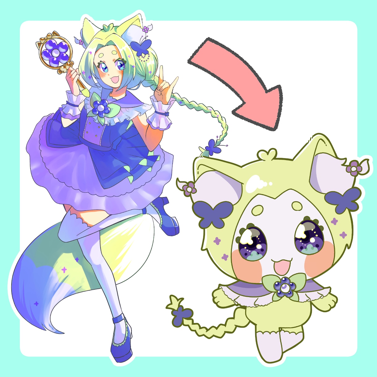 あなただけのマスコットをデザイン&描きます マスコットのオリキャラを描いたり、デザインしたり！ イメージ3