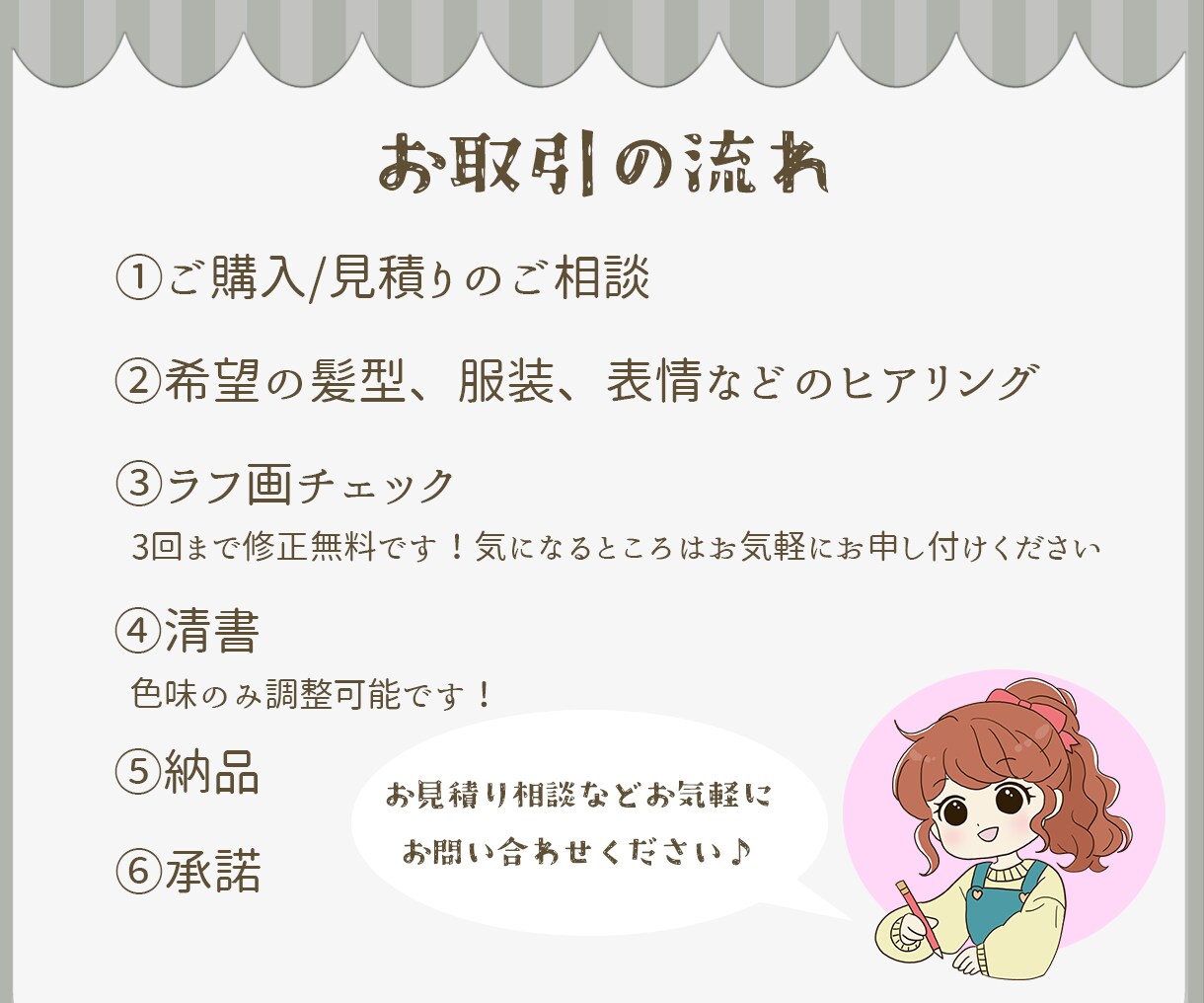 表情４点セット★ゆるかわアイコンお描きします 【商用利用OK】オリジナルイラストで好感度UPをお手伝い イメージ8