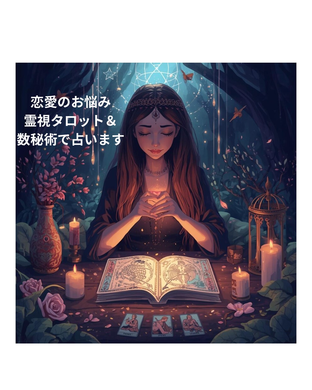 恋愛特化！アカシックレコードとタロットで見ます 恋愛、片思い、新たな出会い、結婚、離婚に関して占います♡ イメージ1