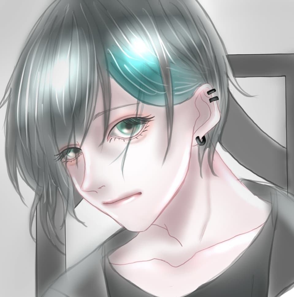 お好きなアイコンやヘッダーお描きします 綺麗系、透明感がある絵が好きな方へ！ イメージ2