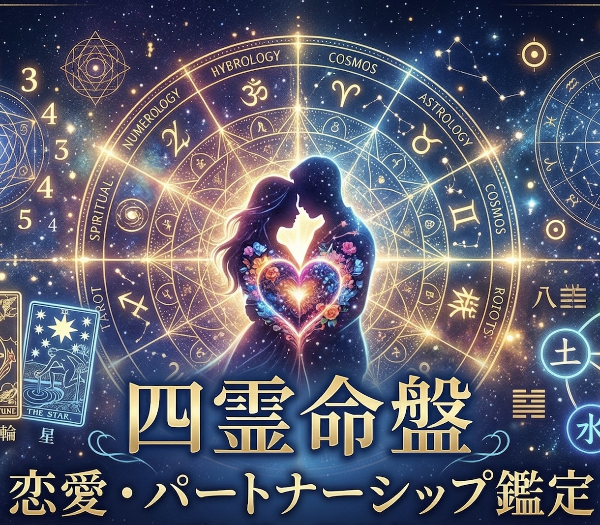 四霊命盤で彼の本音と二人の未来を解き明かます 彼とすれ違う理由とは。彼があなたに望む関係性を導き出します。 イメージ1