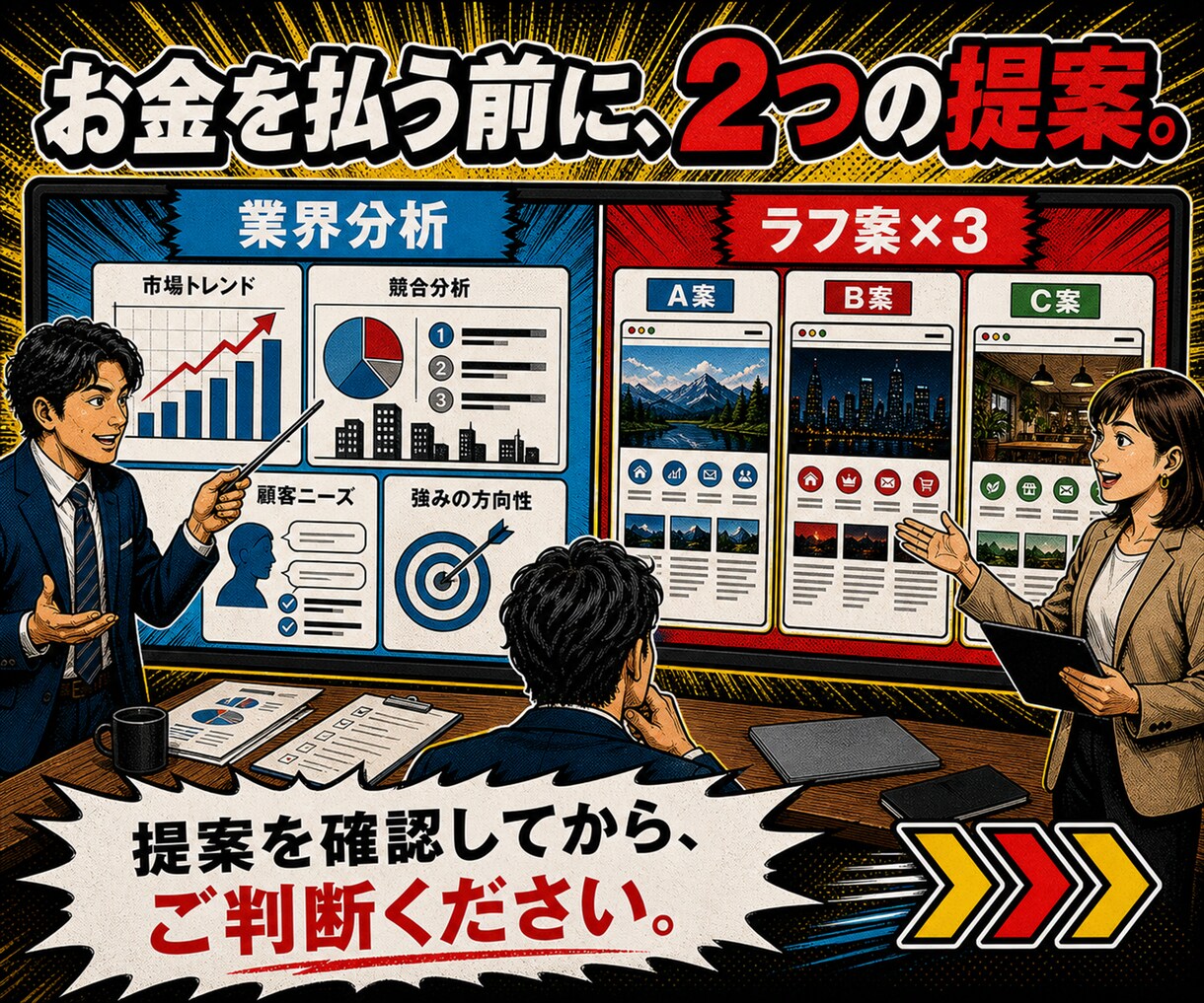 全額返金保証!!｜売上・集客が上がるHP作成します 戦略から作る！"すぐに"成果に繋がる高品質ホームページ制作！ イメージ7