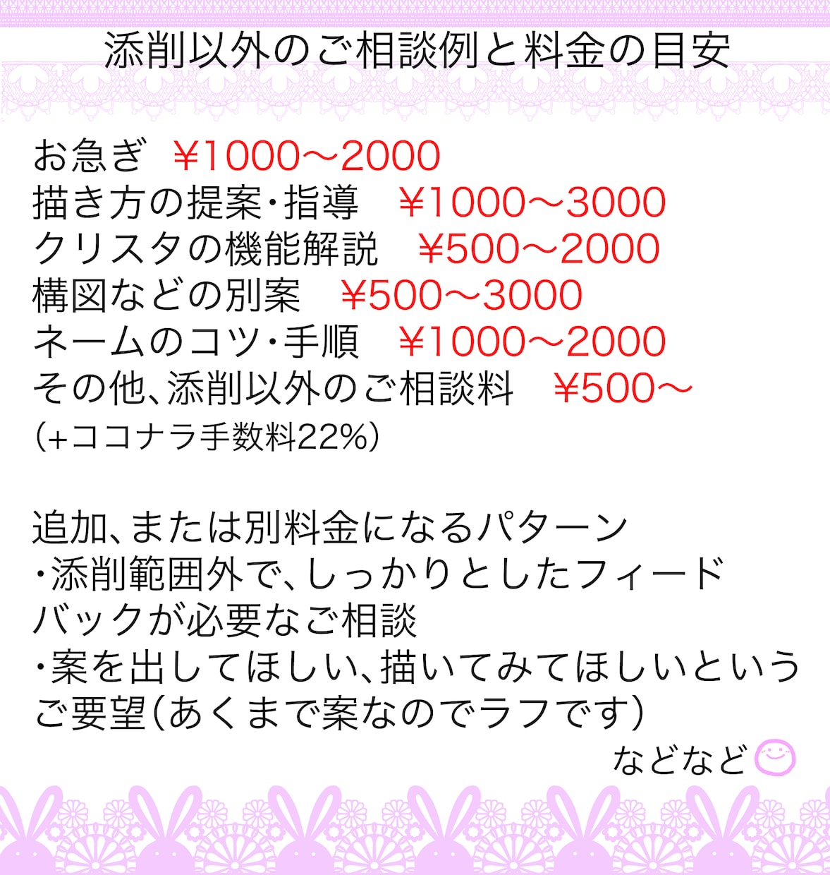 現役講師があなたのイラストを添削します もっと上手くなりたい人へ、親切丁寧にサポートいたします イメージ5