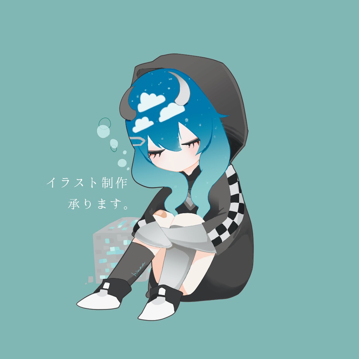 アイコン用などのイラスト制作します どんな画風でも対応します!!!!!!! イメージ1