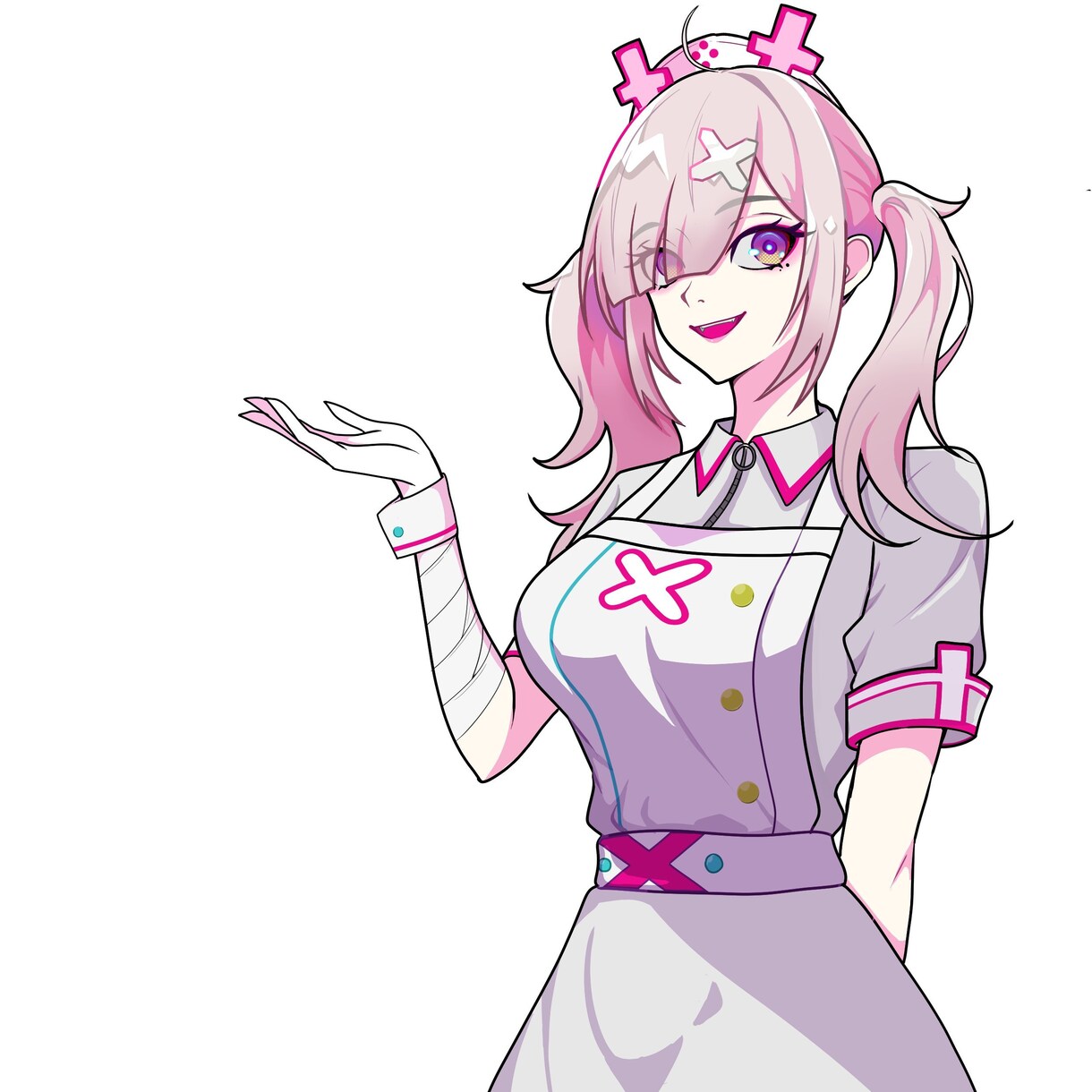 上半身イラスト描きます ポップでカラフルなテイストで制作いたします イメージ2