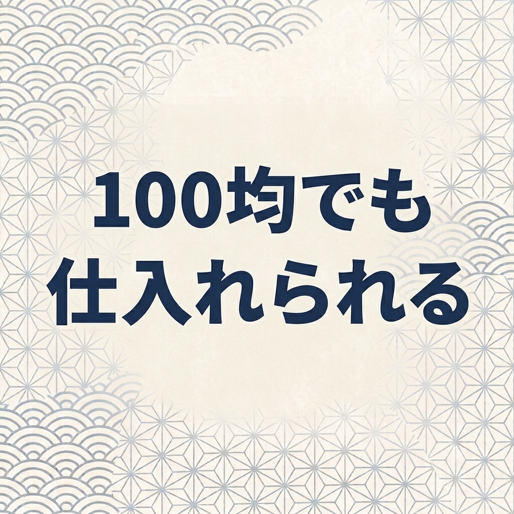 日本人が見落とす意外な商品を教えます 仕入れ資金を圧迫しない利益率重視のリサーチ動画 イメージ3