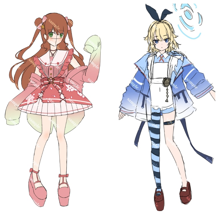少年少女のイラストを描きます 可愛らしい絵柄が特徴のイラスト制作致します！！！ イメージ4