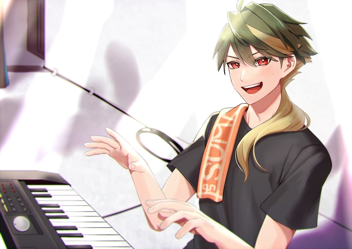 1枚絵イラスト描きます 初めてのご依頼も大歓迎！VTuber活動や歌ってみたにも イメージ5