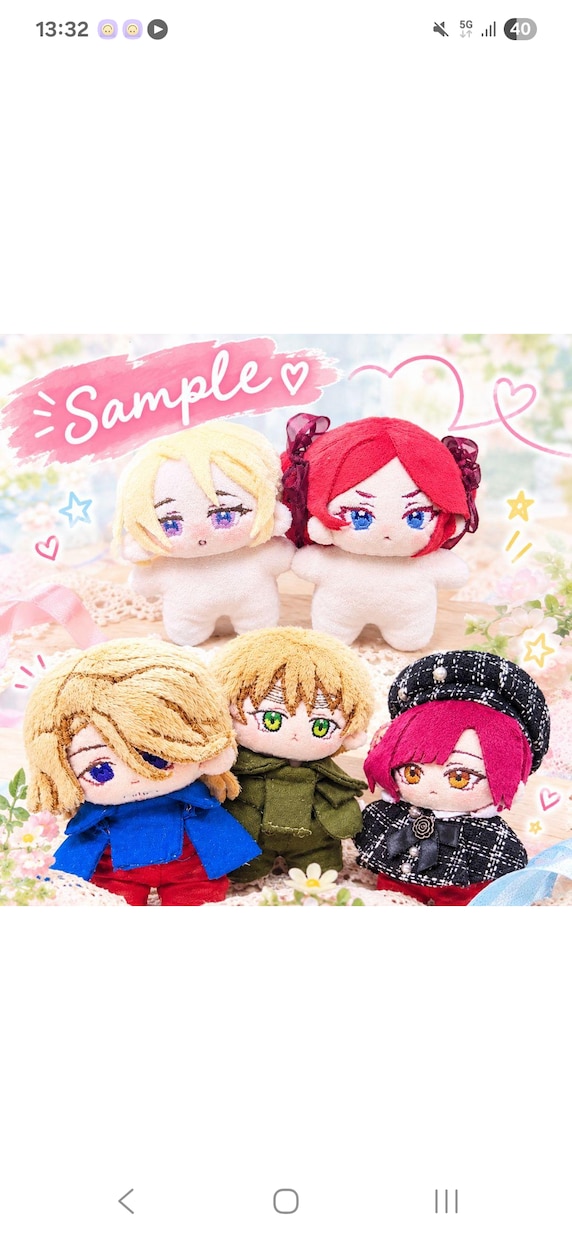 推しぬい・オリジナルぬい作成します 【ご依頼再開！】世界に一つだけのぬいを作成します！ イメージ3