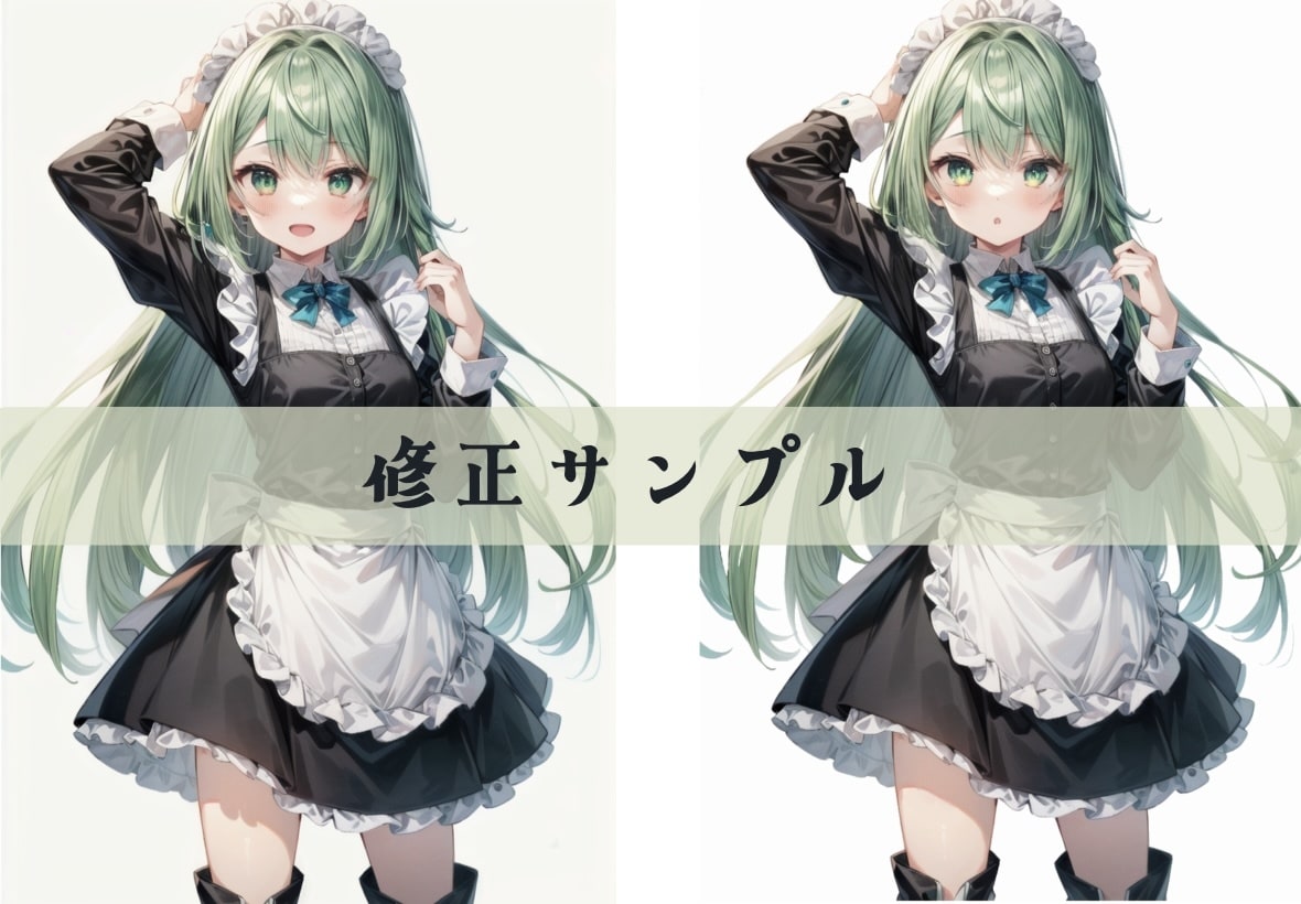 みなさまのAIイラストの加筆修正を行います さまざまなニーズに対応させていただきたいです。 イメージ5