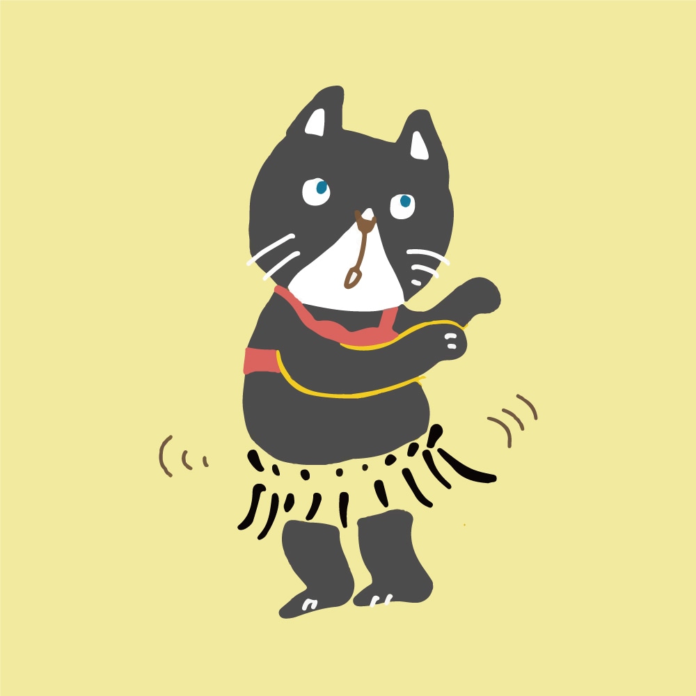 あなたのペットを面白ポーズで可愛いキャラに描きます シンプルだけどちょっと笑える！楽しいキャラ化 イメージ2