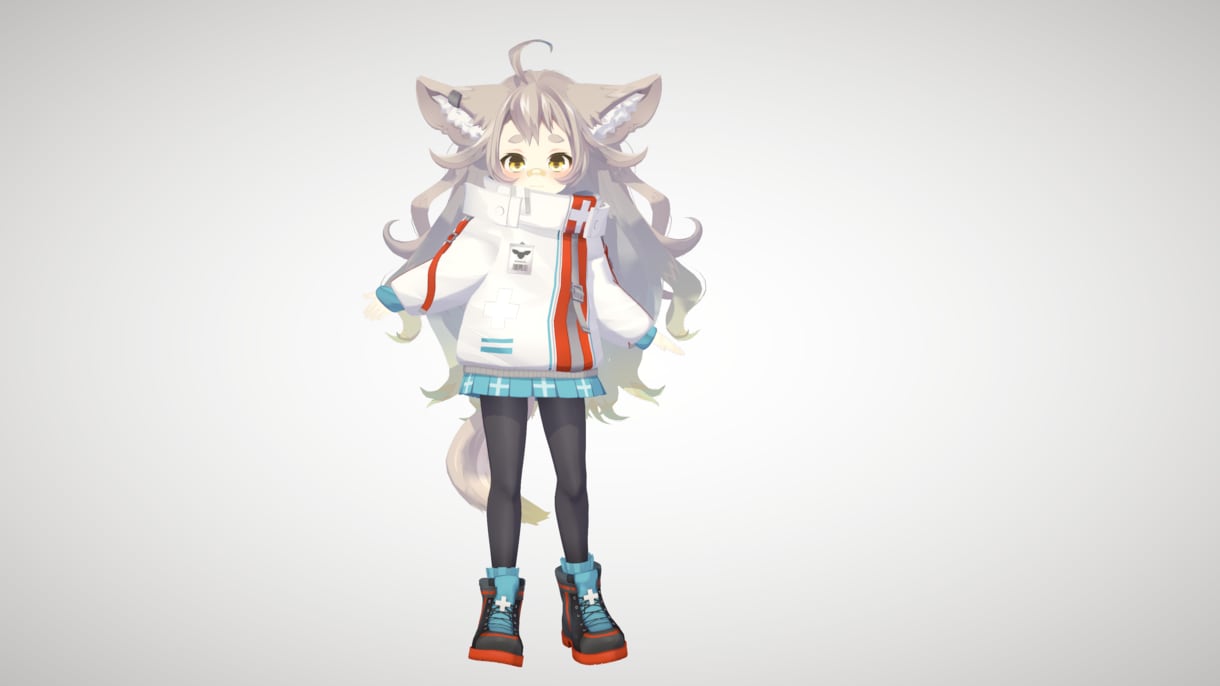 Vtuber向け3Dモデル制作請け負います こちらはスタンダード・プレミアムプランになります イメージ8