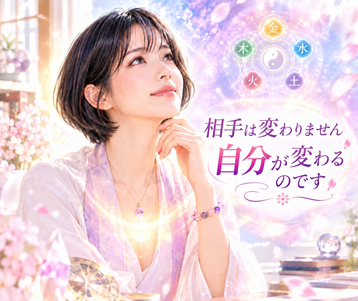 四柱推命で自分は変われます 相手は変わりません。自分が変わるのです！ イメージ1