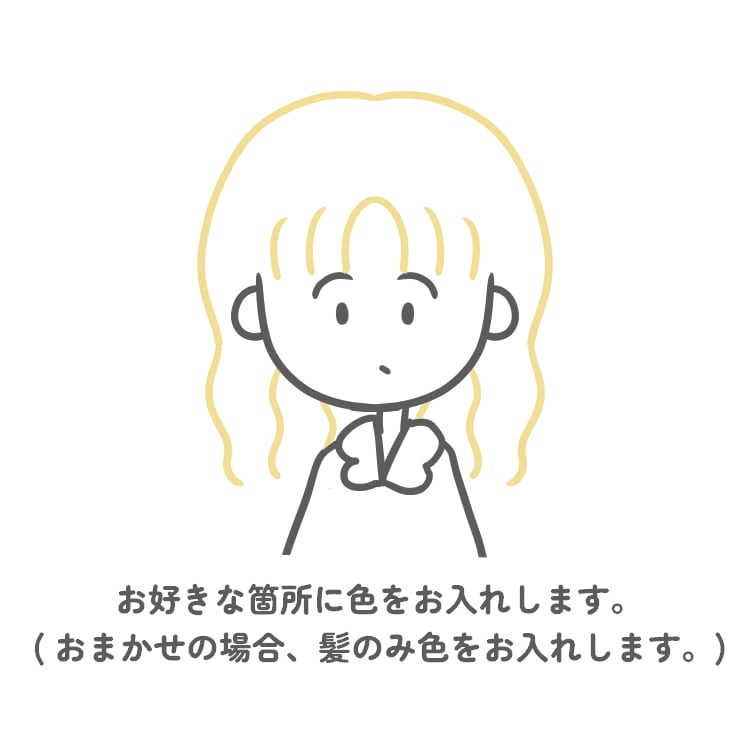 シンプルでかわいい！２色の線画イラストを制作します アイコンや挿絵などにおすすめ！食べ物や小物1つ追加無料です◎ イメージ2