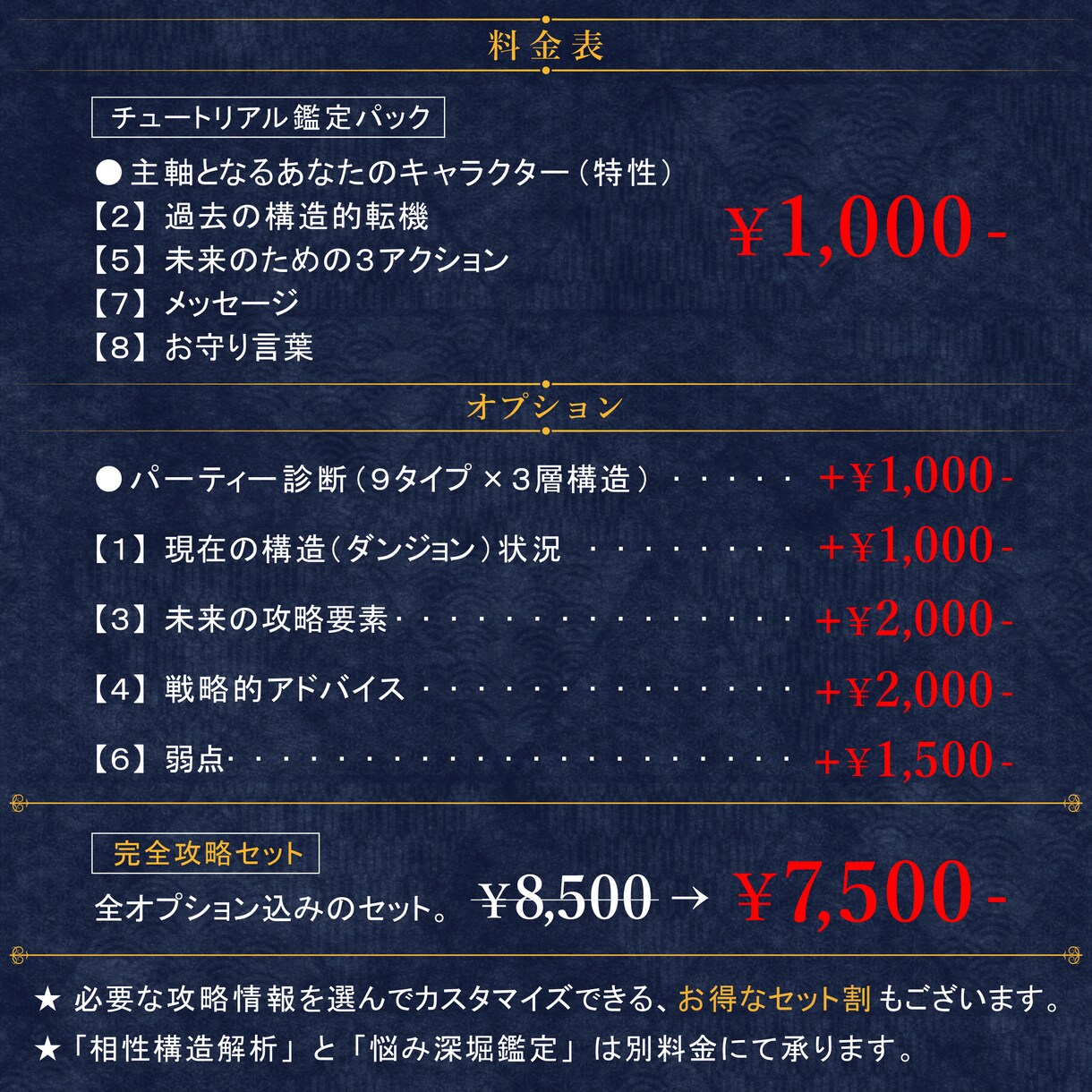 運命の攻略本★貴方の運命の完全攻略法を伝授します 膨大なデータと独自のAI分析で導く【新時代の運命鑑定】 イメージ5