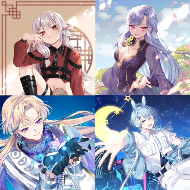 イラスト制作します アイコン、配信用イラスト、立ち絵など幅広い用途にご利用OK イメージ3