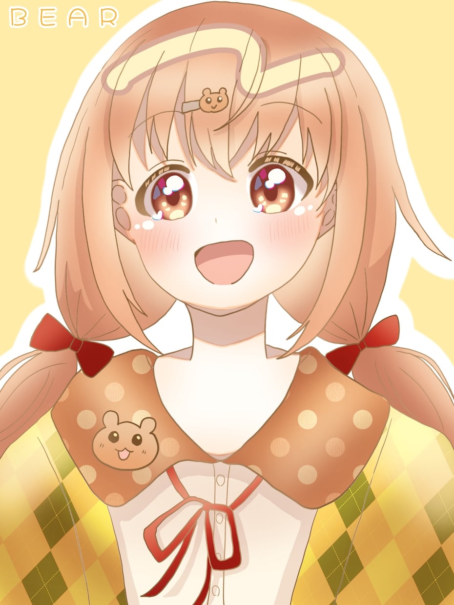 アイコン、バストアップ、歌ってみたイラスト描きます 【最短即日納品！】かわいい女の子描きます！ イメージ4
