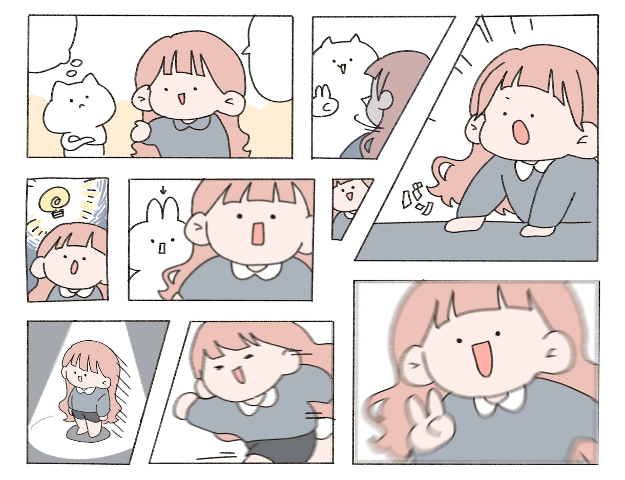 かわいい広告漫画描きます 可愛いイラストで情報を分かりやすく読みやすくまとめます イメージ3