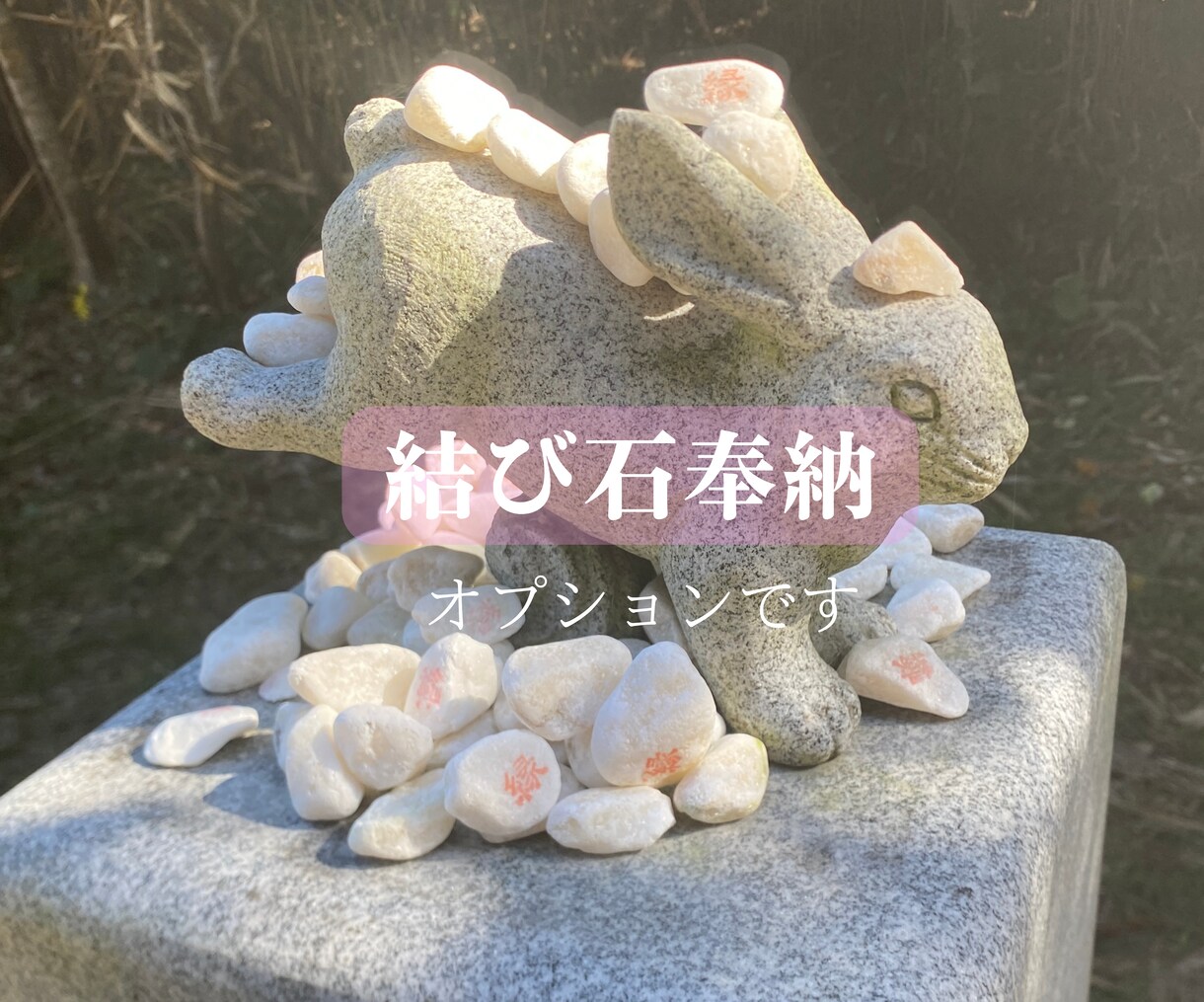 神様の良縁を結んだ最強縁結び白兎神社へ参拝します 最古の縁結び♡可愛いうさぎさんの神社子宝・皮膚病・動物医療 イメージ3