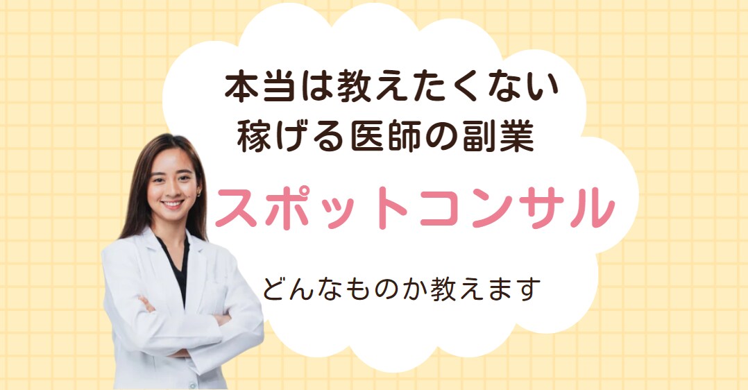 Webスポットコンサルノウハウを紹介します 【副業・スポットWebコンサル】サラリーマンや医師対象 イメージ1